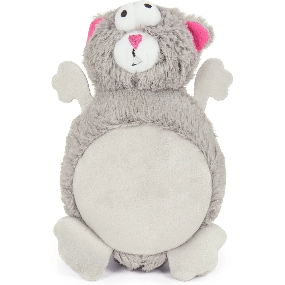 GoDog Action Plush Squirrel with Chew Guard Technology Animated Squeaker Dog Toy