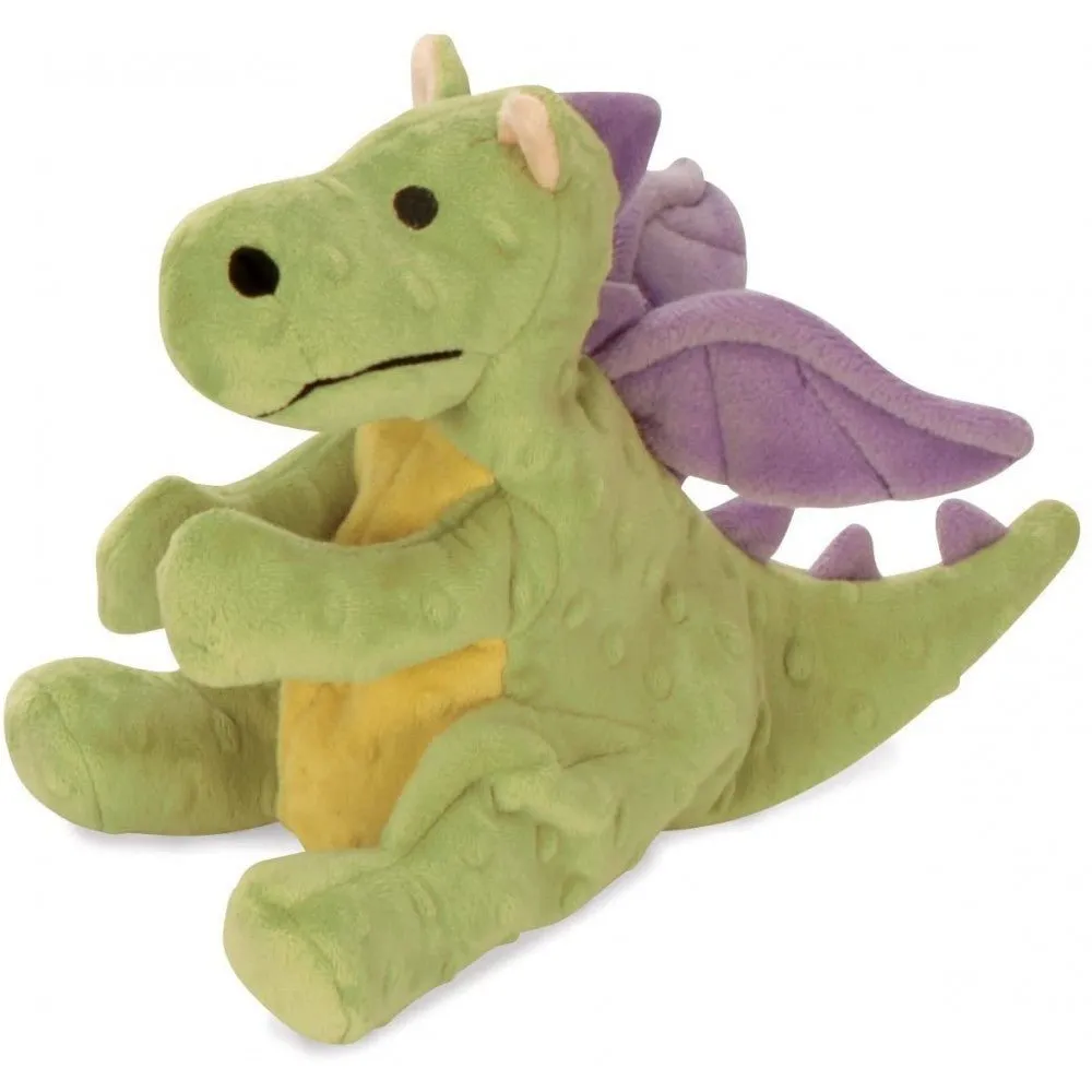 GoDog Dragons   with Chew Guard Technology Durable Plush Squeaker Dog Toy