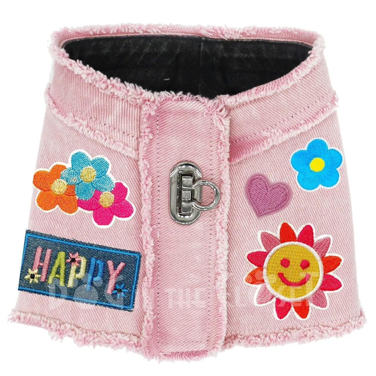 Happy Hippy Denim Harness Vest in 3 Colors