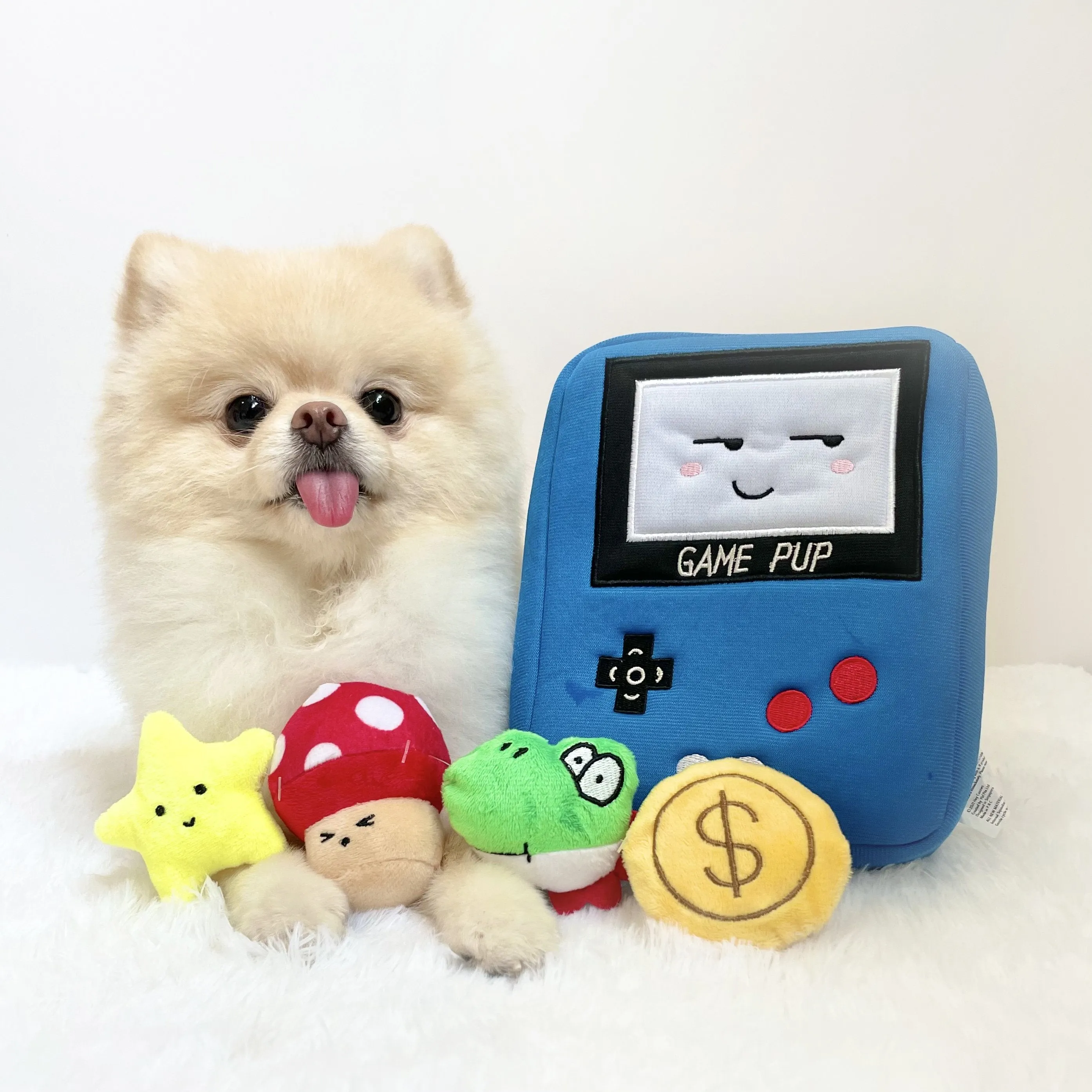 Hey Cuzzies Hide N Seek Game Pup Interactive Dog Toy