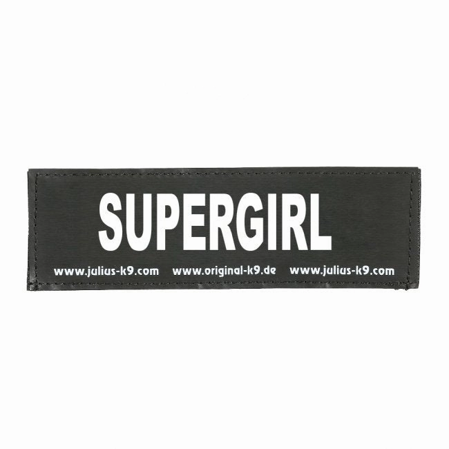 Julius K9 Supergirl Patch - Large