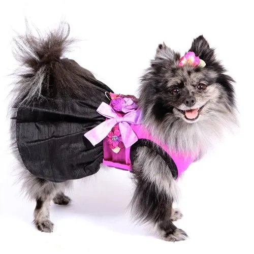 Kaitlyn Silk Dog Harness Dress