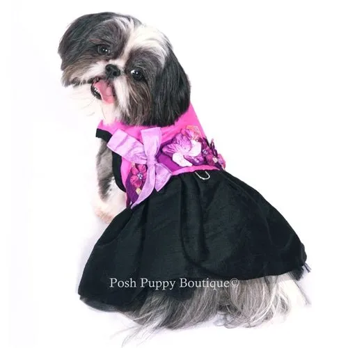 Kaitlyn Silk Dog Harness Dress
