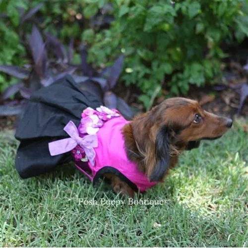 Kaitlyn Silk Dog Harness Dress