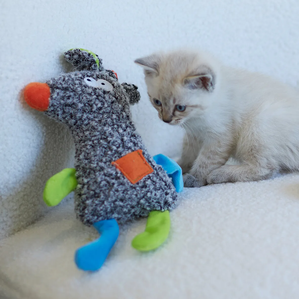 Kazoo Crinkle Mouse Cat Toy