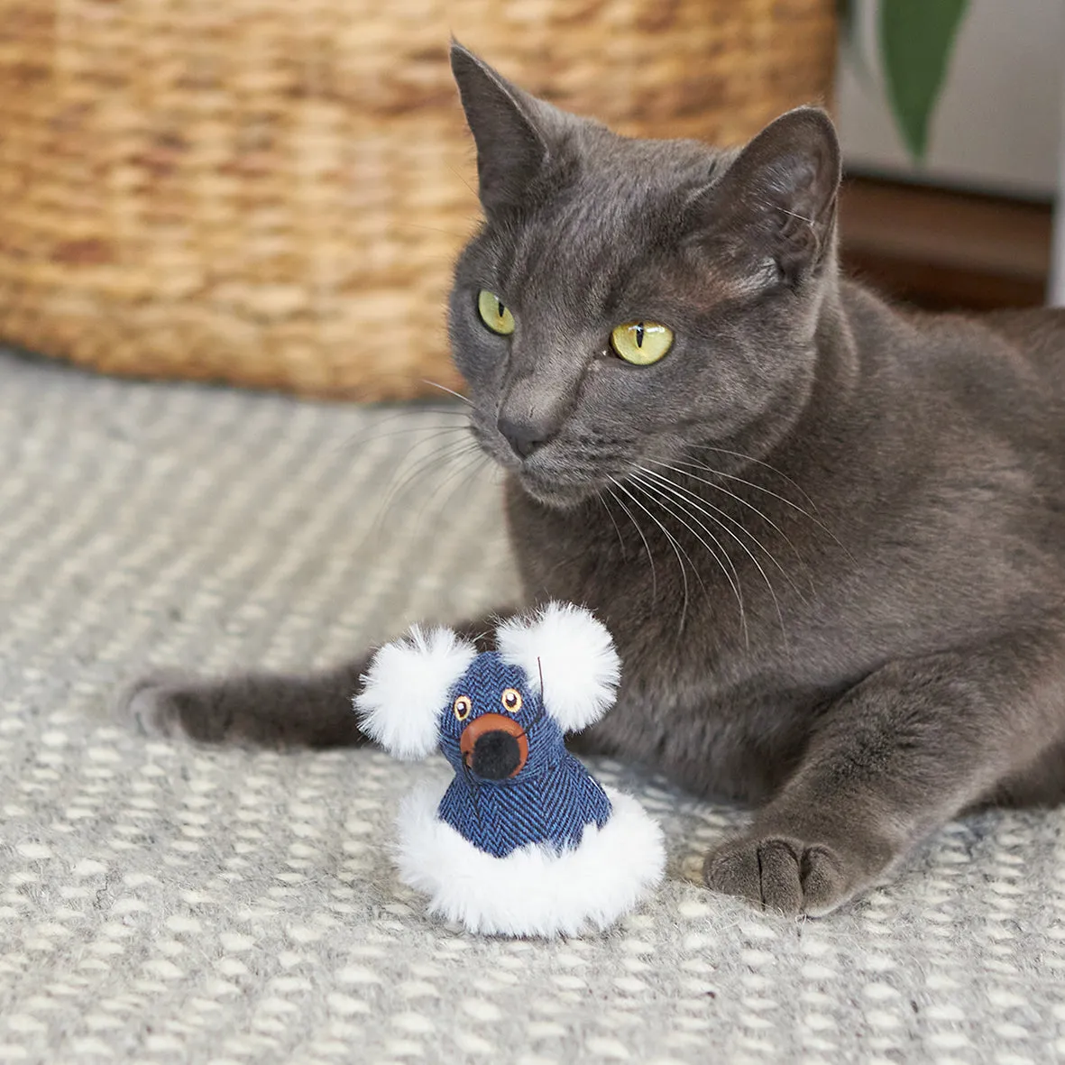 Kazoo Wobble Mouse Cat Toy