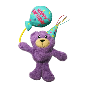 Kong Cat Occasions Birthday Teddy Cat Toy