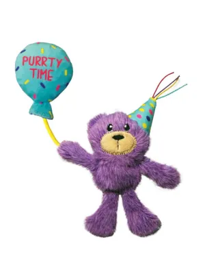 Kong Cat Occasions Birthday Teddy Cat Toy