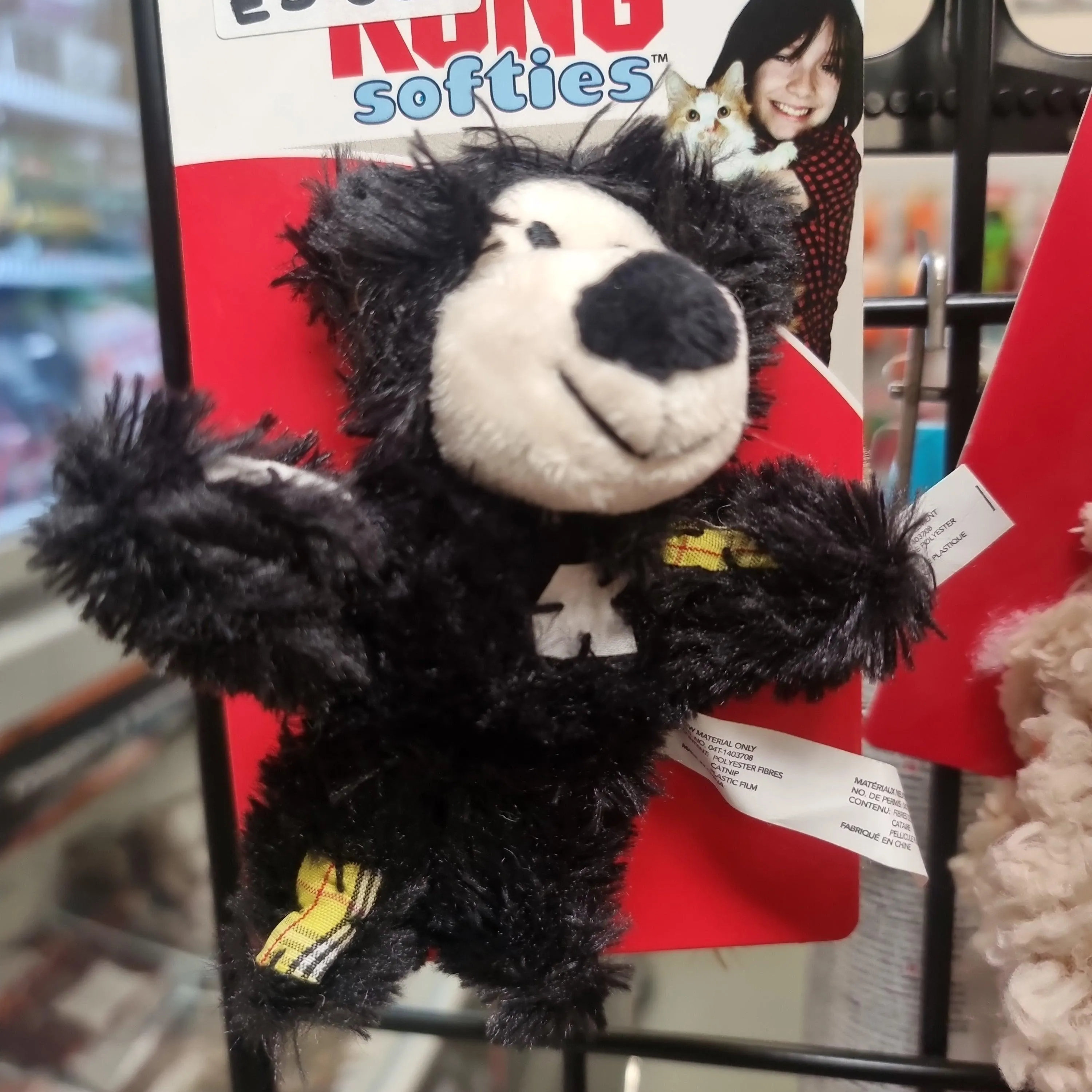 KONG Cat Patchwork Bear