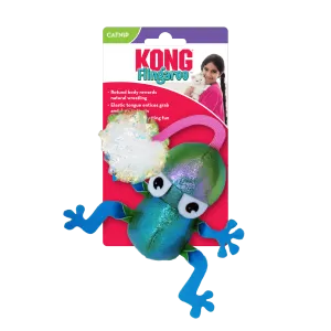 Kong Flingaroo Frog Cat Toy