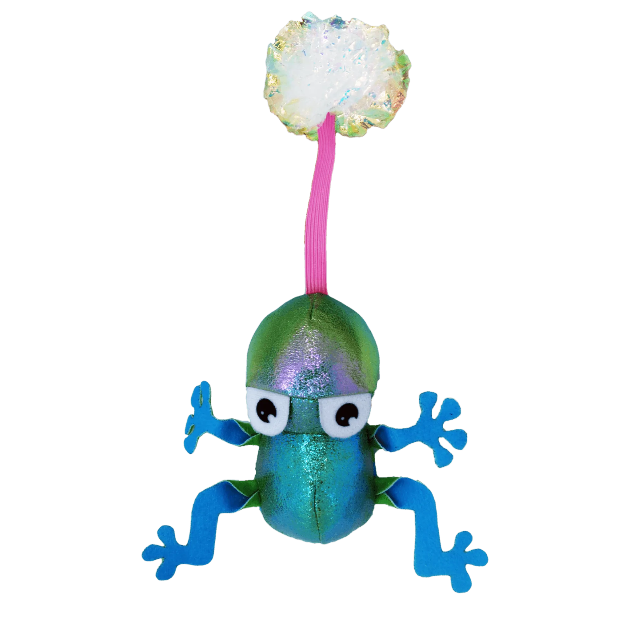 Kong Flingaroo Frog Cat Toy