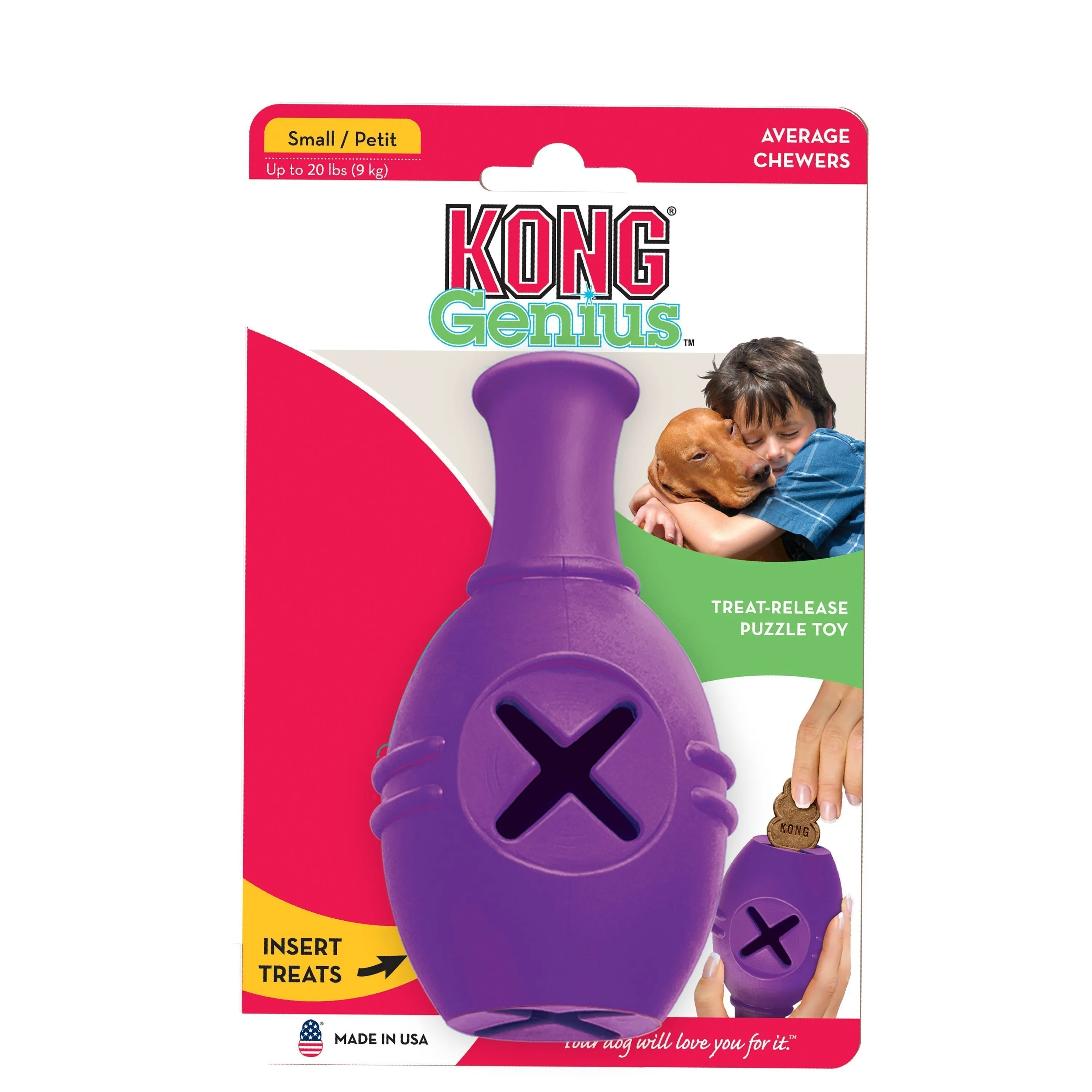KONG Genius Leo Small Dog Toy