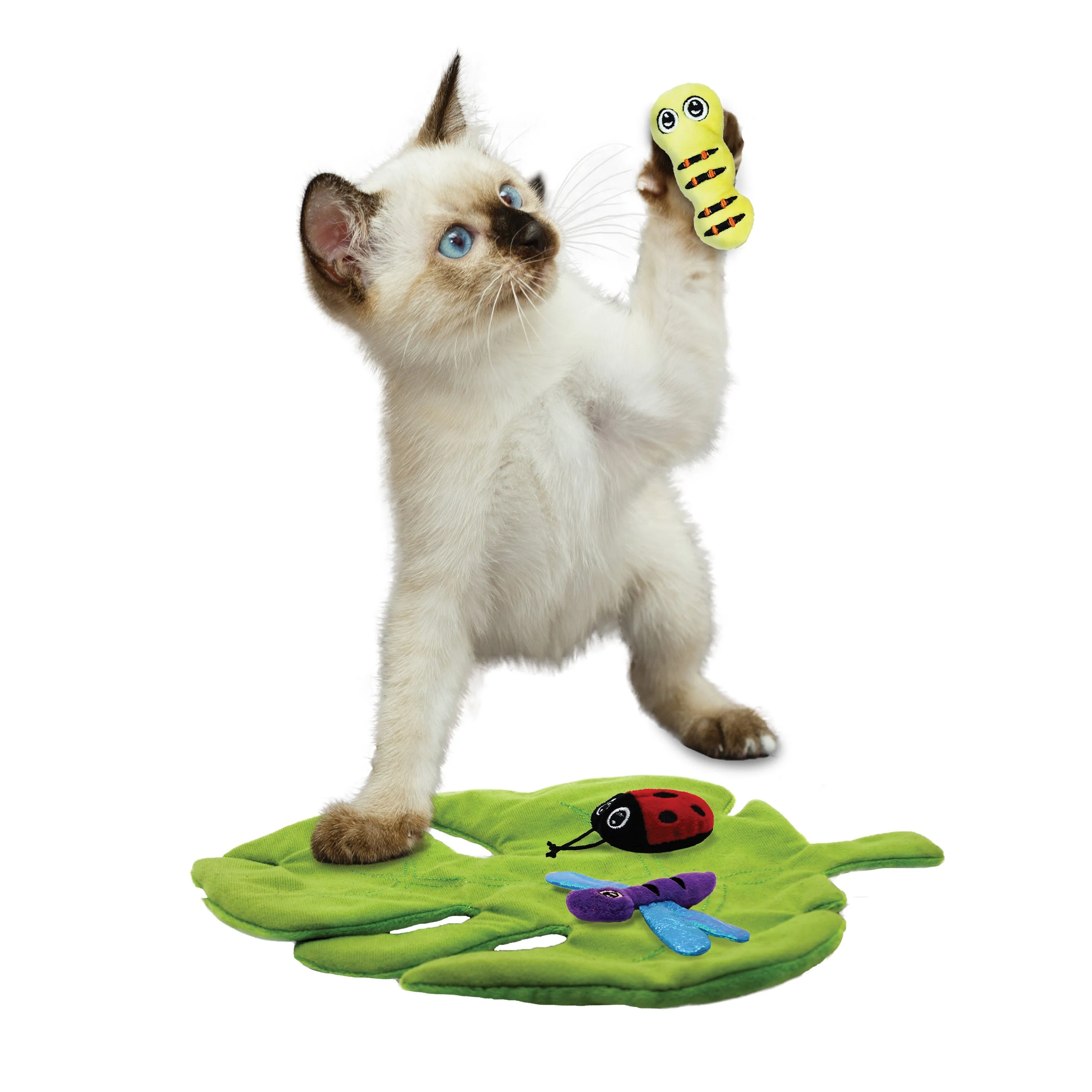 KONG Pull A Partz Bug Cat Toy