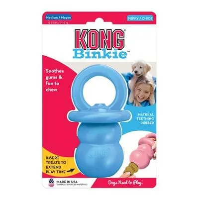 Kong Puppy Binkie - Blue Pacifier