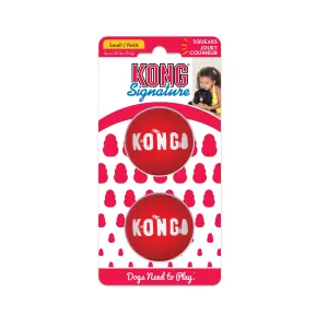 KONG Signature Balls 2 Pack Small Dog Toy ($)($)