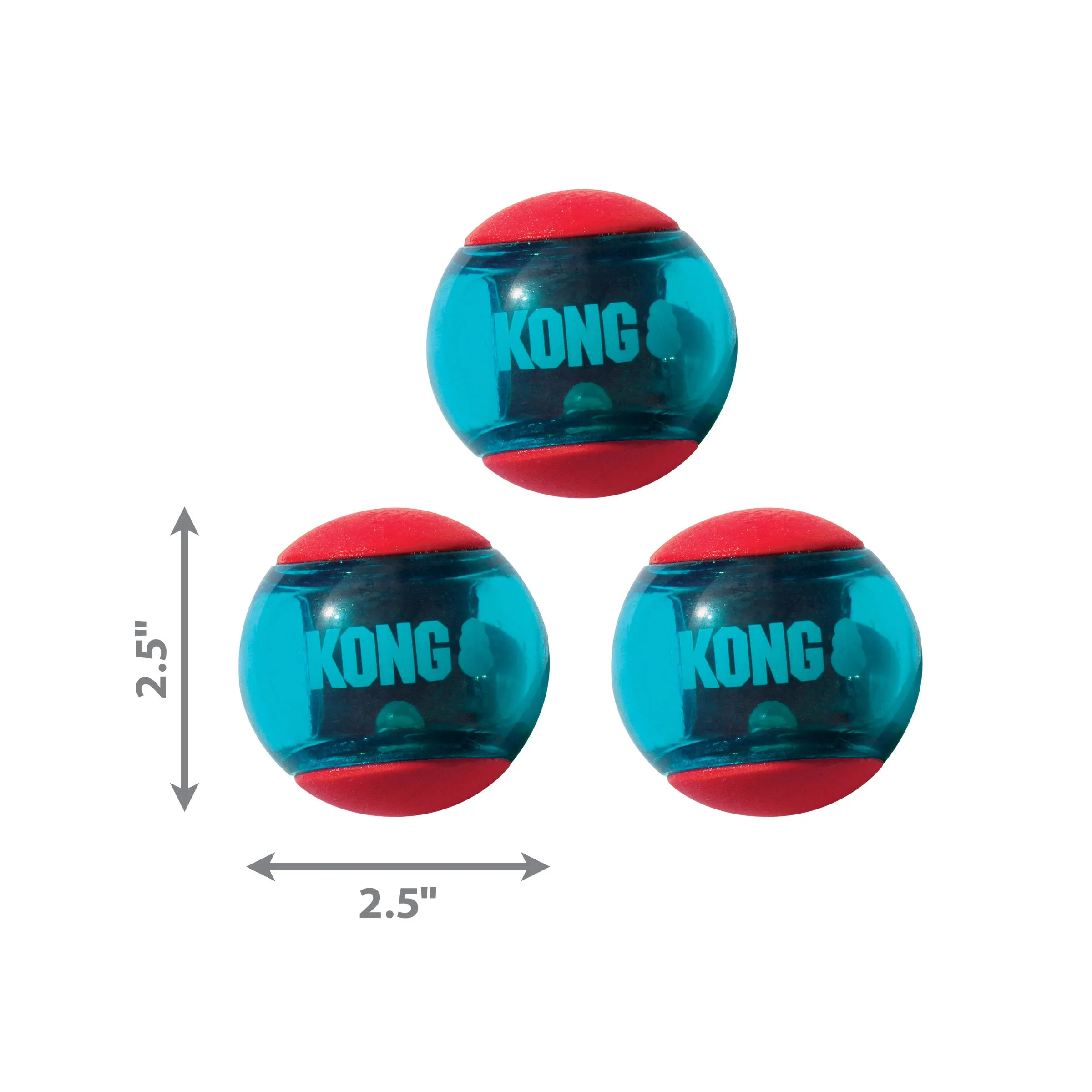 KONG Squeezz Action Red Medium Dog Toy ($)($)