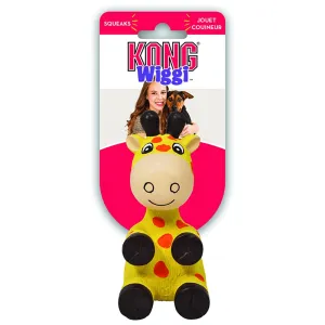 Kong Wiggi Giraffe Chew Toy for Dogs