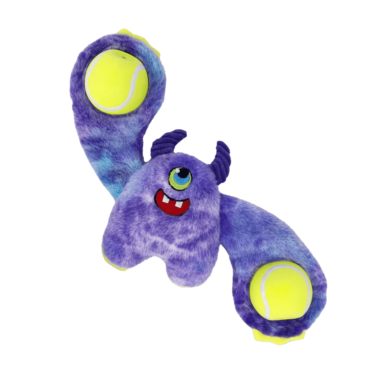 Kong Woozles Monster Squeaker Plush Dog Toy (Assorted Color)