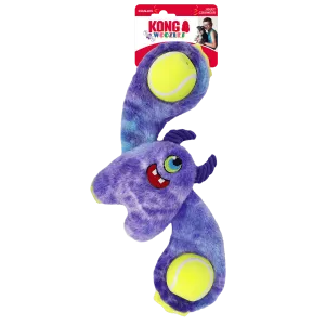 Kong Woozles Monster Squeaker Plush Dog Toy (Assorted Color)