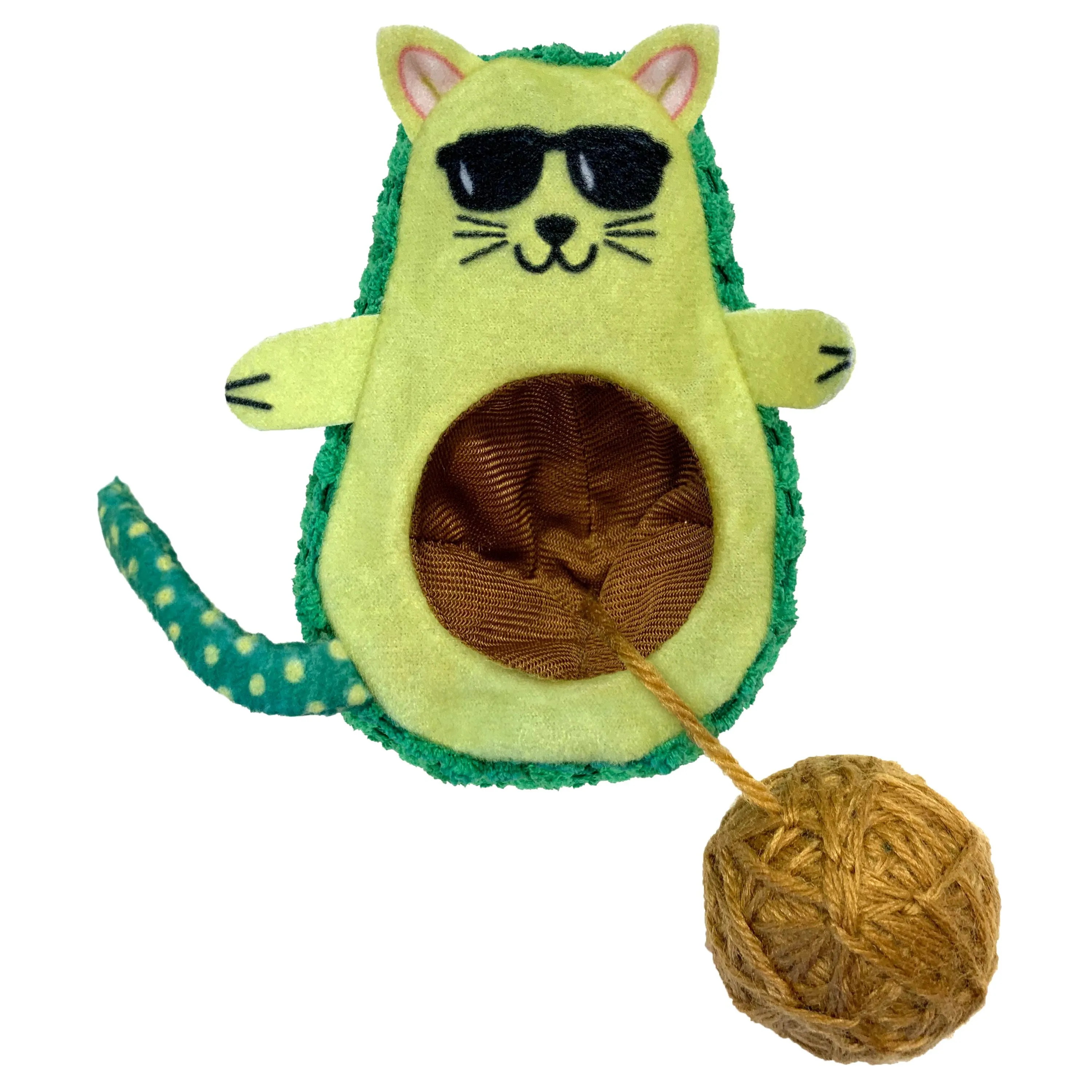 KONG Wrangler Avocato Cat Toy