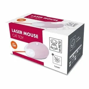 Laser Mouse Cat Toy Pink
