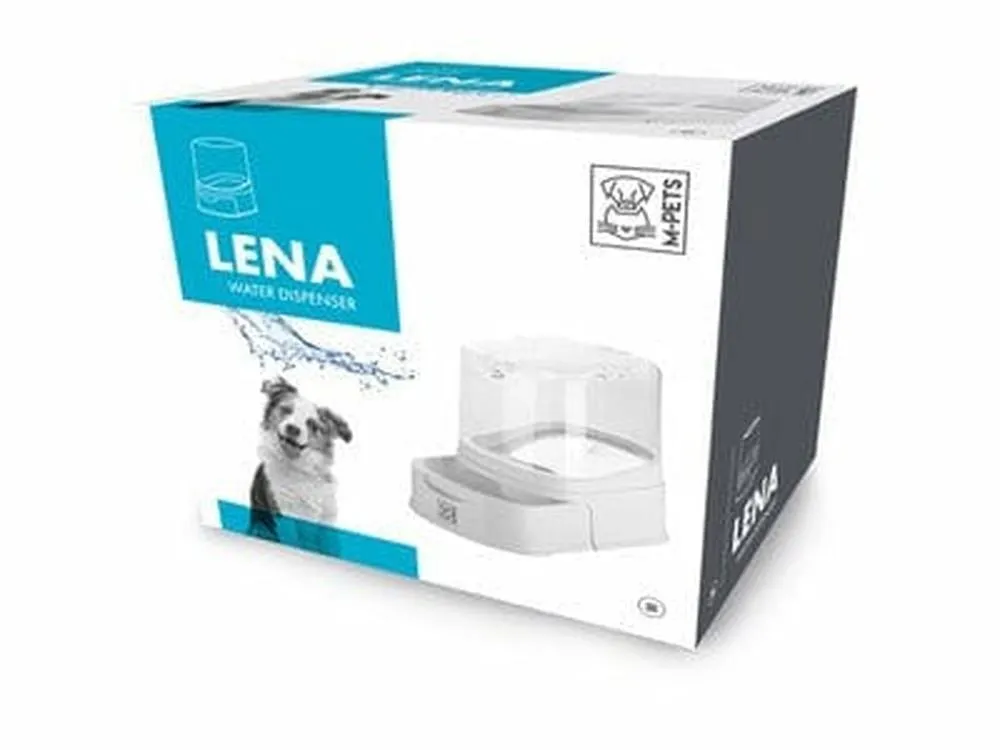 LENA WATER DISPENSER - 3000 ML WHITE & TRANSPARENT