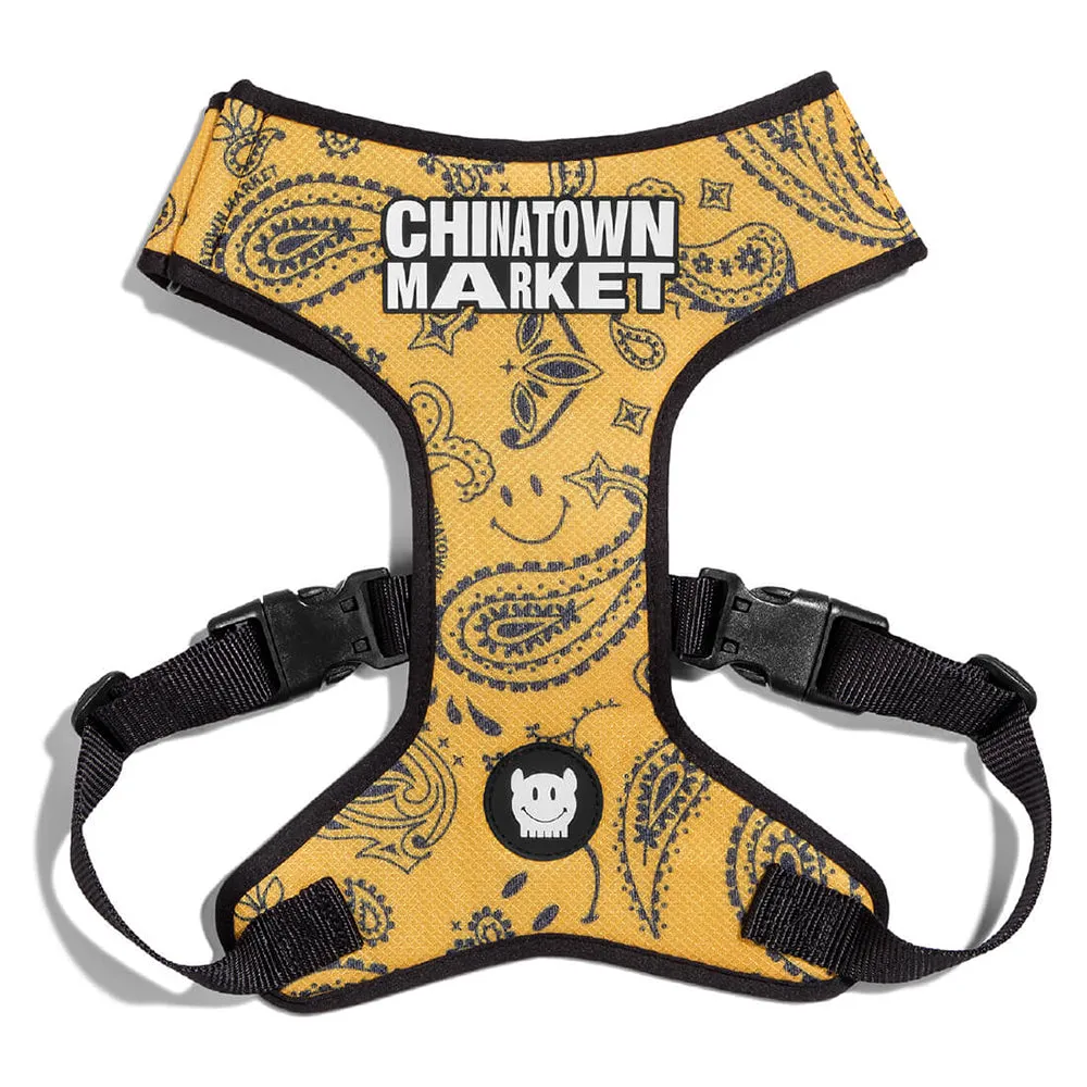 *Limited Edition* Zee.Dog Air Mesh Harness Chinatown Market Yellow S