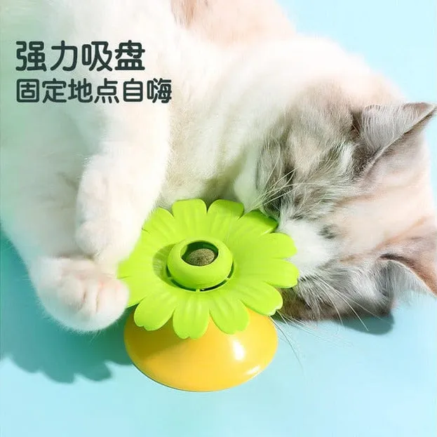 Little Daisy Rotating Glowing Cat Toy D:9*7Cm
