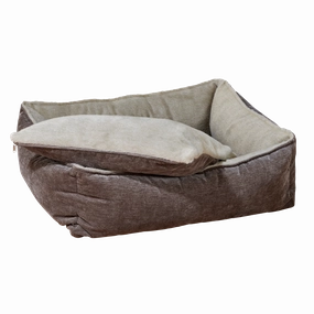 Lounge Bed | Fawn Sheepskin Faux Fur