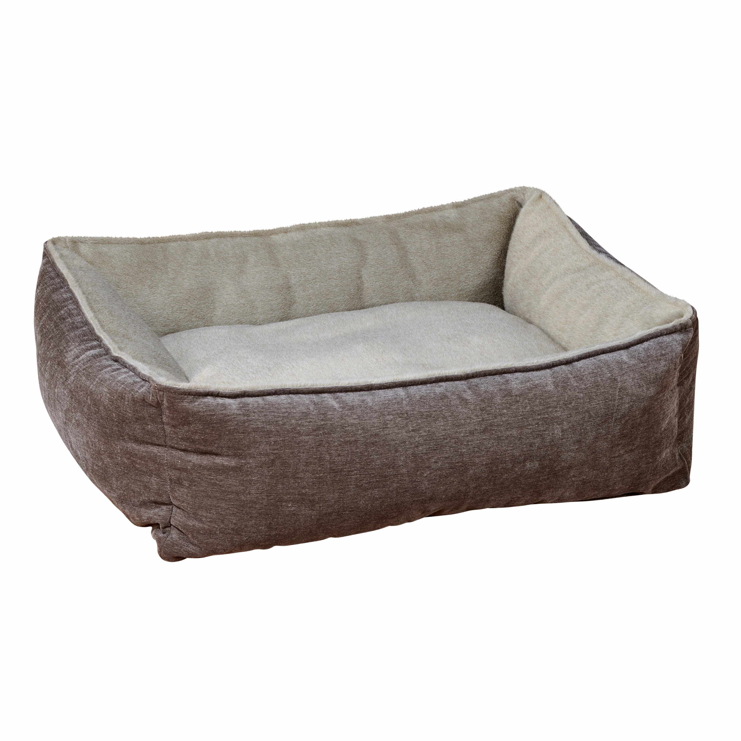 Lounge Bed | Fawn Sheepskin Faux Fur