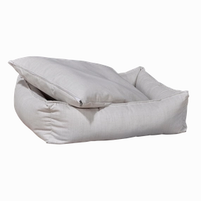 Lounge Bed | Parchment Linen