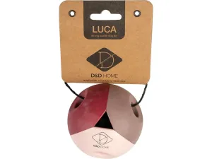 Luca Rosewood Dog Toy Pink