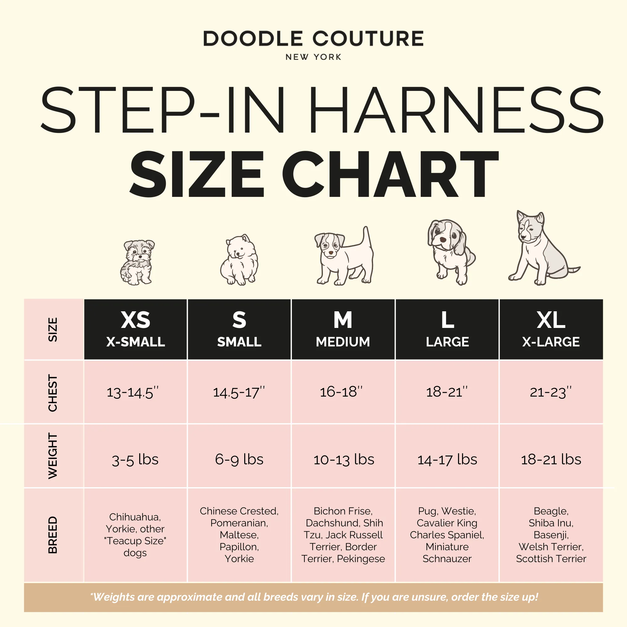Luxe Step-in Harness - Dune