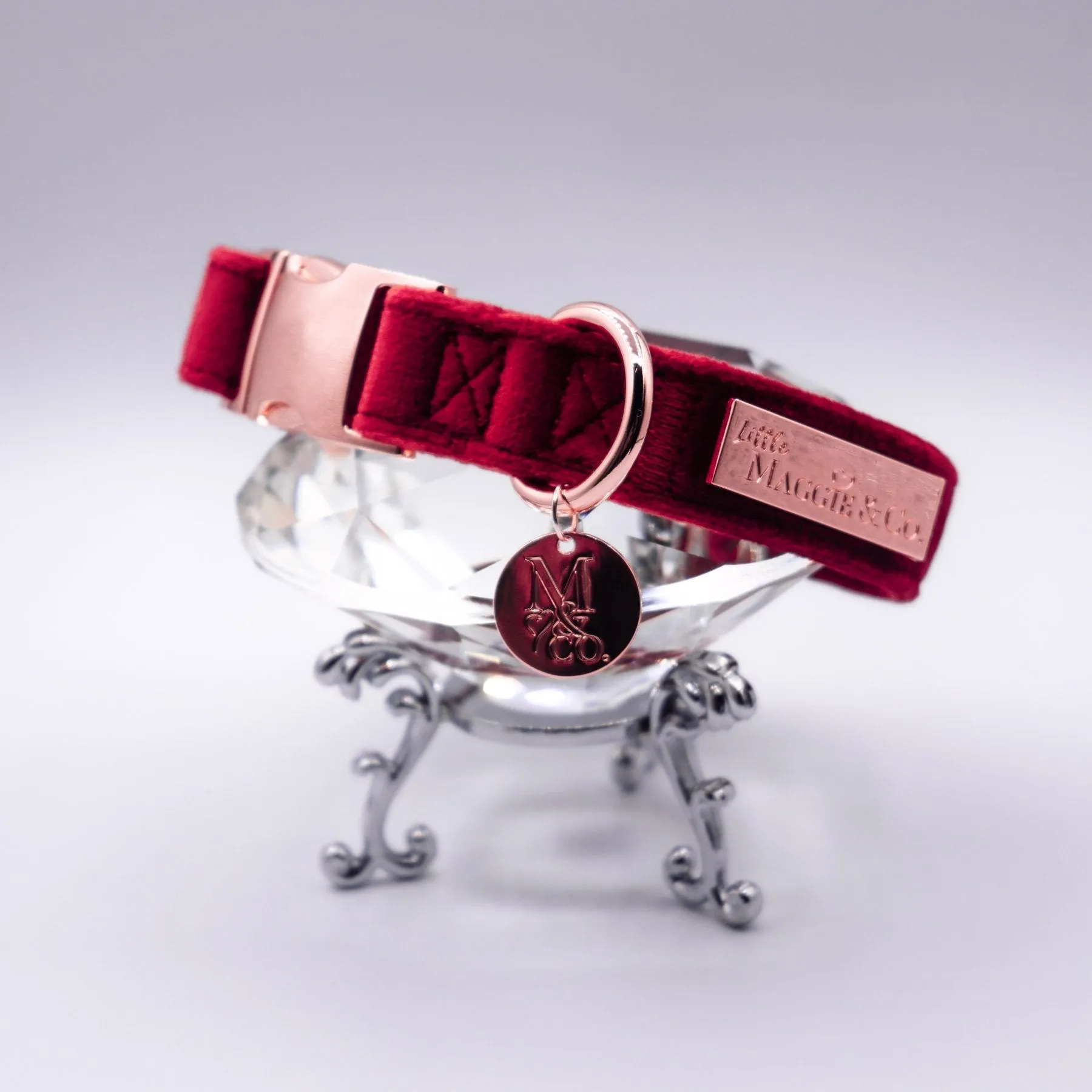 Maggie and Co. Velvet Collection: "The Mia" Collar