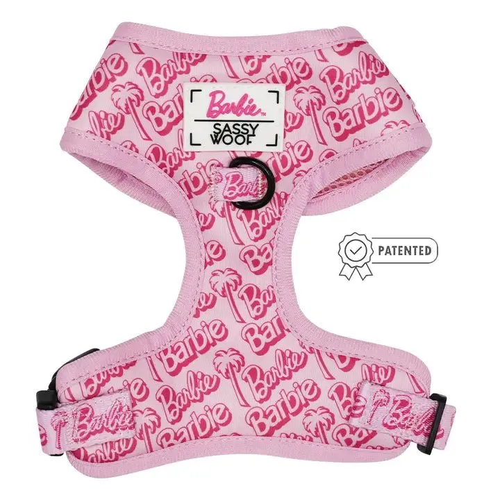 Malibu Barbie Adjustable Dog Harness