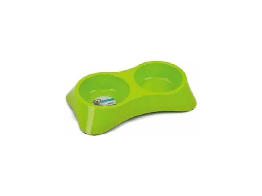 Melamine Bowl Green, Blue, White 2x1700 ml