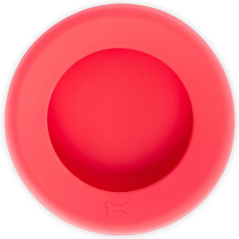 Messy Mutts Silicone Non-Spill Dog Bowl (Watermelon)