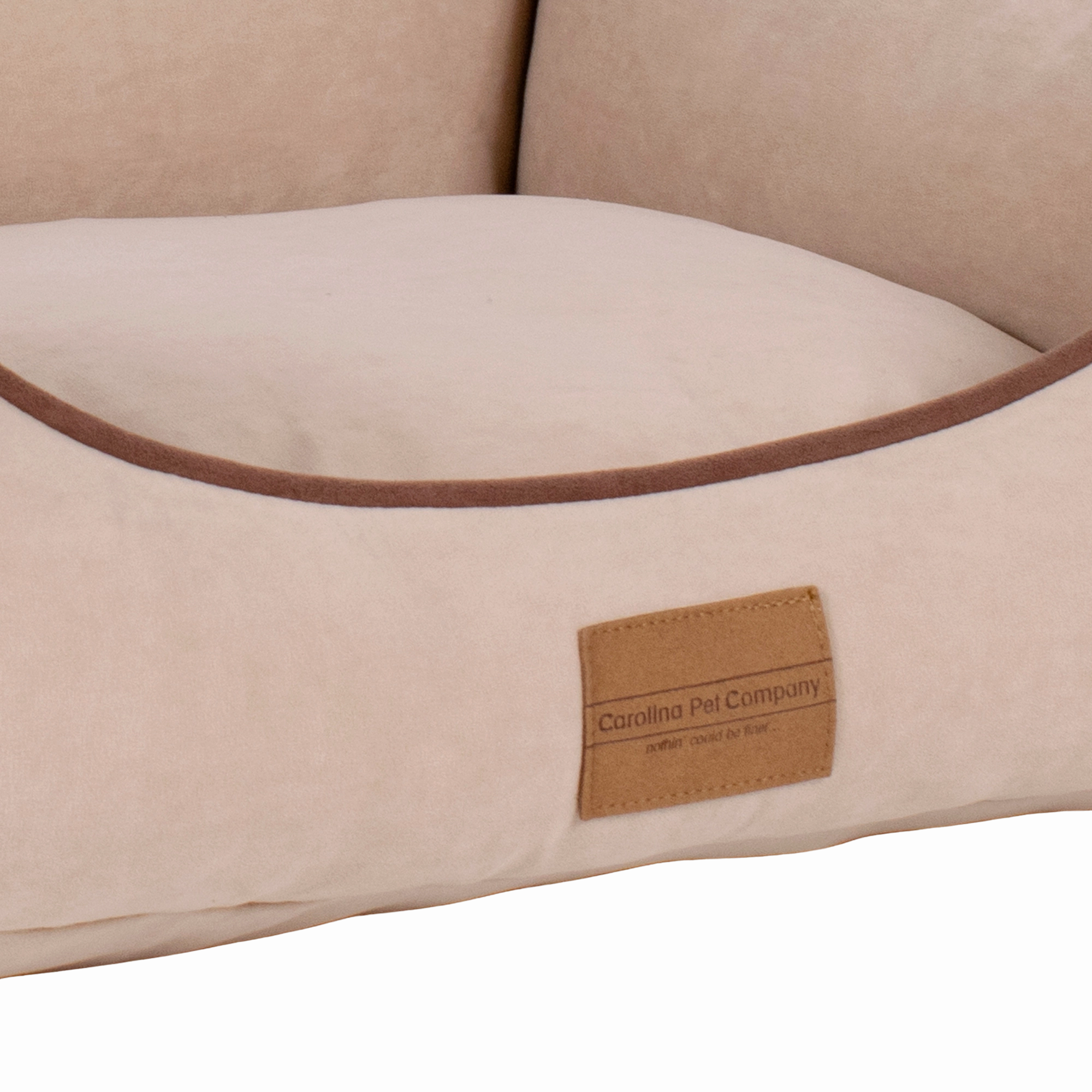 Microfiber Low Profile Lounger | Linen