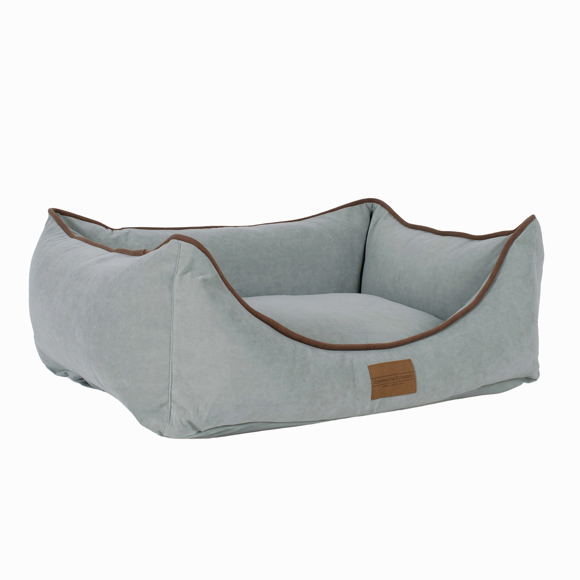 Microfiber Low Profile Lounger | Spa Blue