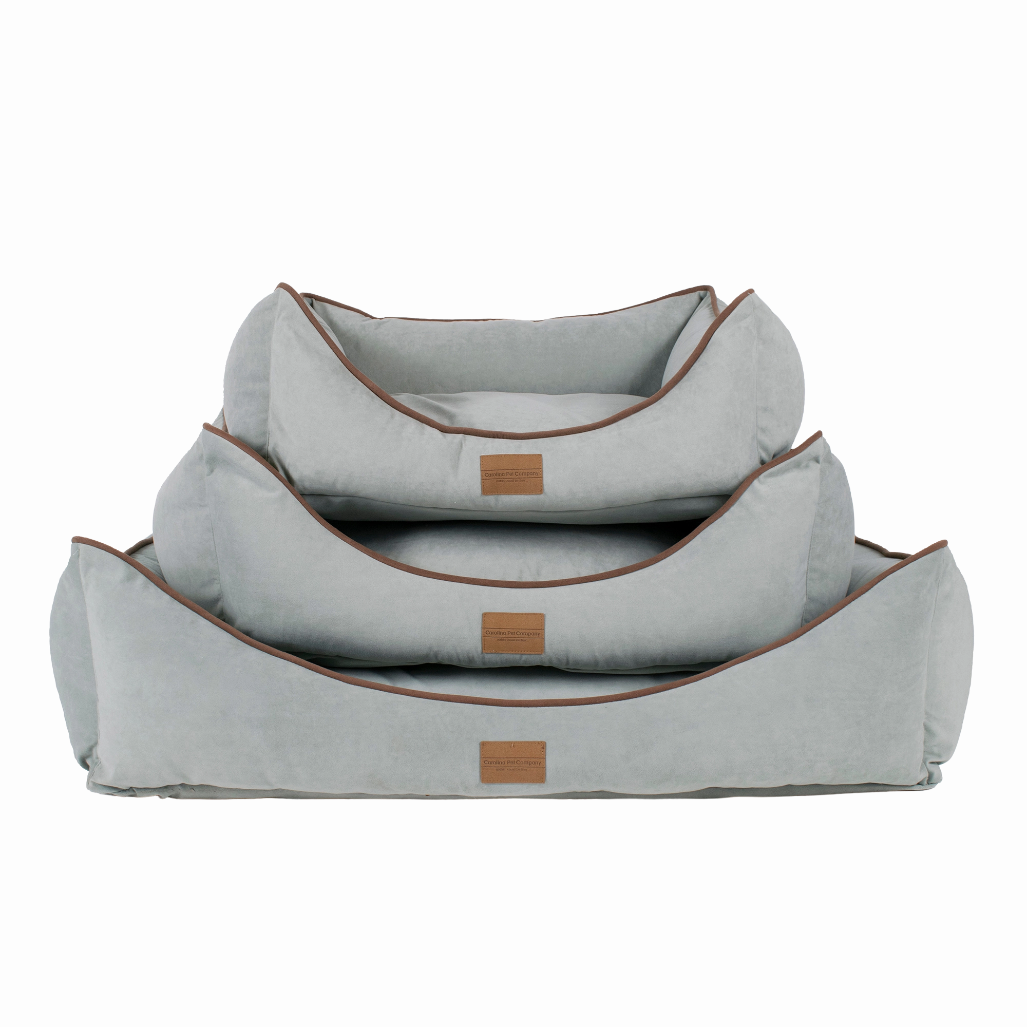 Microfiber Low Profile Lounger | Spa Blue