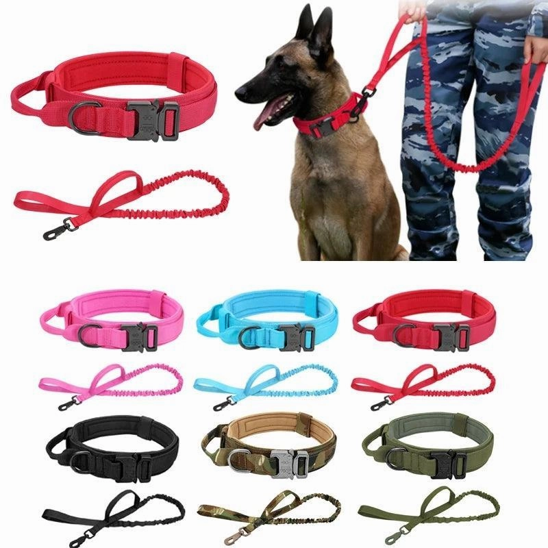 Military Grade Tactical Dog Collar & Lead