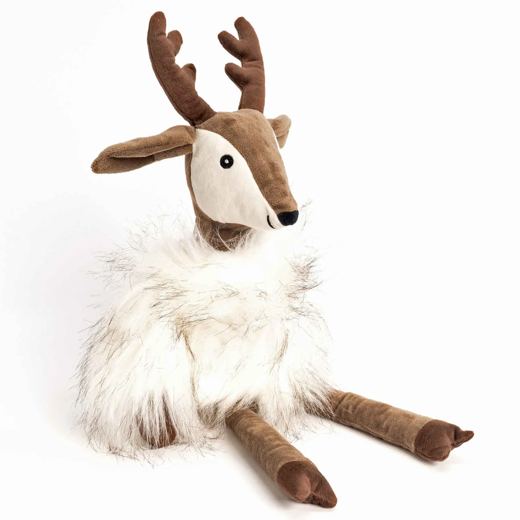 Nandog My BFF Deer Squeaker Plush Dog Toy