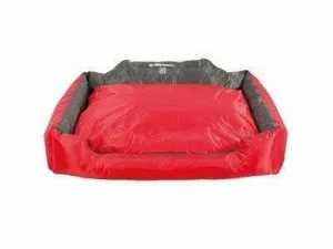 Natuna Basket - Xl // Size: 120 X 95 X 26Cm Red & Grey