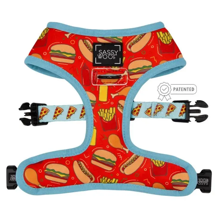 One Hot Pupperoni Reversible and Adjustable Harness