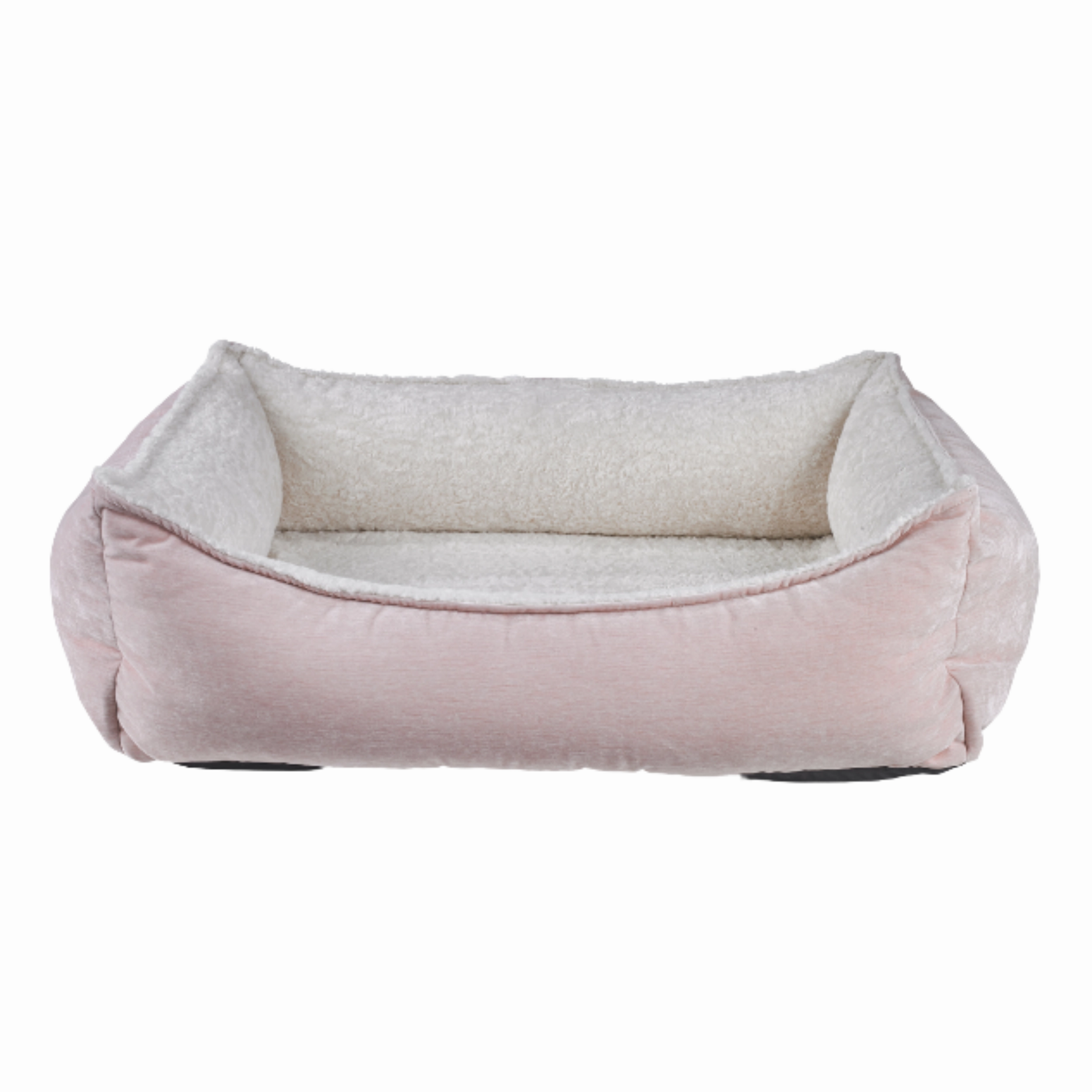 Oslo Bed | Blush Washed Microvelvet