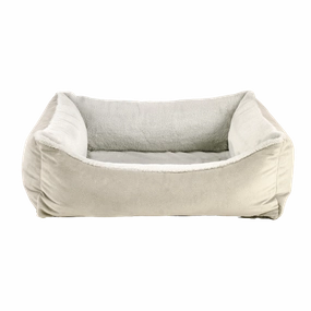 Oslo Bed | Cloud Sheepskin Faux Fur