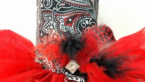 Paisley Pooch Harness Dress