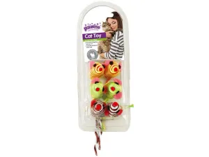 PAWISE  2 COLORFUL MICE 6PK