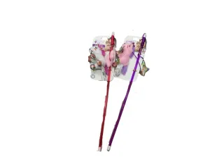 PAWISE Cat toy - cat unicorn teaser with catnip w/o clip strip