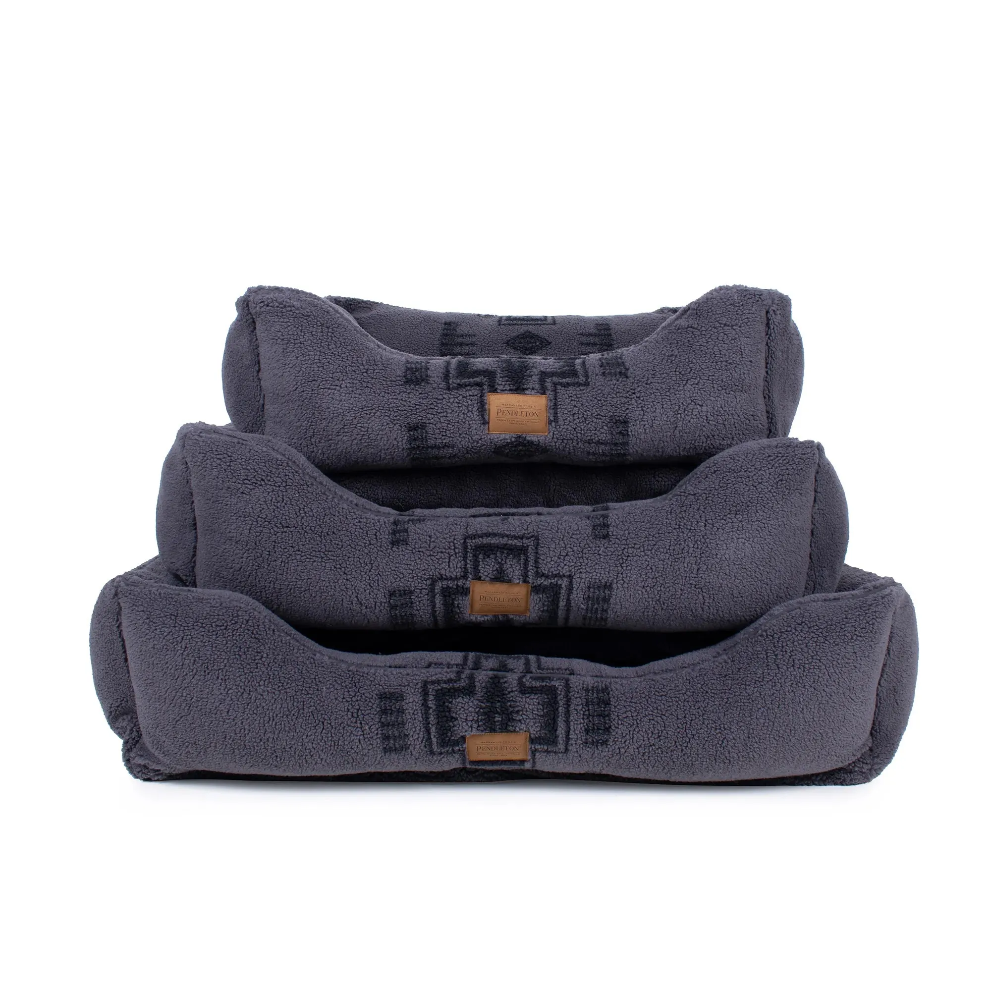 Pendleton Berber Cuddler | Harding Tonal Gray